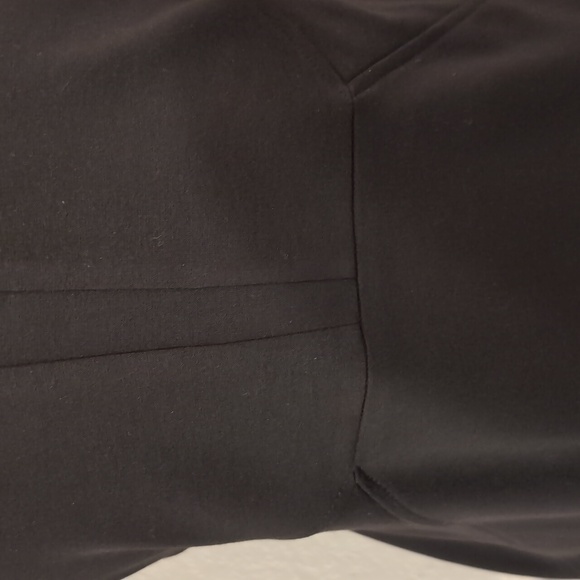 Black Sleeveless Pencil/Sheath Style Black Dress - Picture 3 of 4